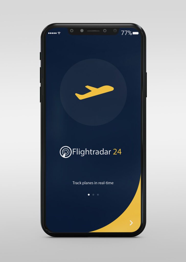 flight radar  sarva design